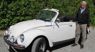 Ein Käfer fürs Leben: Thomas Schroer und sein VW-Cabriolet von 1978