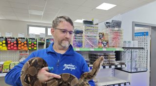 Schlange Chantal & Co.: Diese exotischen Tiere sind im Kreis Höxter besonders beliebt