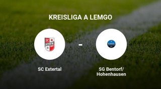 Der SC Extertal gegen das Team die SG Bentorf/Hohenhausen