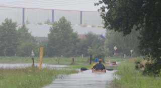 Vor 10 Jahren: Ortsteil aus dem Lübbecker Land versinkt in Wassermassen