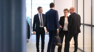 Sondierungen in Sachsen gehen nach Zoff weiter