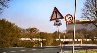 Tempolimit nach Sanierung der B61 in Herford: Warum noch immer Tempo 50 gilt
