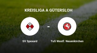 SV Spexard gewinnt gegen TuS Westf. Neuenkirchen