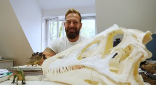 Dino-Fan wird Leiter des Bünder Dobergmuseums - und bringt Forschungsgelder mit