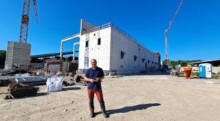 In Deutschland einzigartig: Im Kompostwerk im Kreis Höxter entsteht Strom