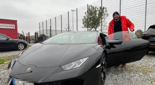 Luxus-Auto als Hingucker: Trainer im Kreis Gütersloh fährt mit Lamborghini vor