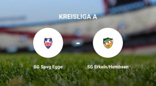 SG Spvg Egge sichert sich knappen Sieg gegen SG Erkeln/Hembsen