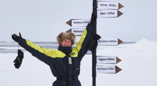Mit Video: Gütersloherin wagt großes Abenteuer am nördlichsten Punkt der Welt