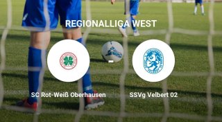 SC Rot-Weiß Oberhausen gegen SSVg Velbert 02 trennen sich unentschieden