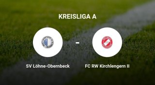 FC RW Kirchlengern II bietet SV Löhne-Obernbeck Paroli