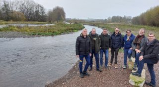 Diemel-Renaturierung: Neues Flussbett in Warburg schützt Artenvielfalt