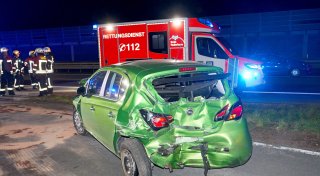 A33 im Kreis Paderborn: Neun Verletzte bei Massenkarambolage