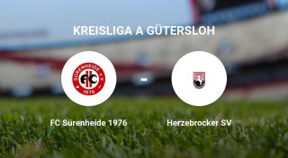 FC Sürenheide 1976 bietet Herzebrocker SV Paroli