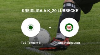 TuS Tengern II verliert gegen SuS Holzhausen