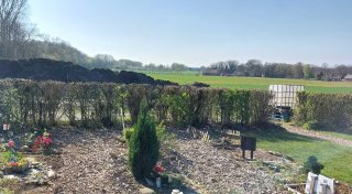 Neue Hundewiese in Delbrück direkt neben dem Tierfriedhof