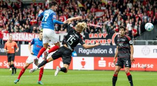2:0 bei Rothe-Rückkehr in Kiel: Union siegt wieder auswärts