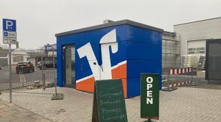Neuer Geldautomat in Herford: Volksbank-Pavillon öffnet bald