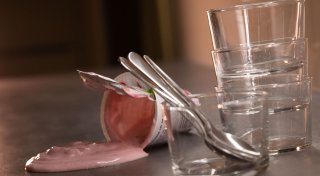Ohne Wischen: Klecks restlos entfernen