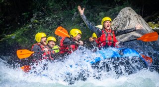 Rafting, Shooting und zur Fußballschule: Arminias Aktivitäten neben dem Platz
