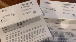 Panne vor Bundestagswahl: Warum einige Mindener zwei Benachrichtigungen im Postkasten haben