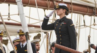 Prinzessin Leonor startet lange und harte Seereise