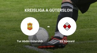 Das Match zwischen dem Tur Abdin Gütersloh und dem SV Spexard endet unentschieden