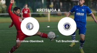 TuS Bruchmühlen bietet SV Löhne-Obernbeck Paroli