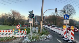 Sicherer Fuß- und Radweg in Bielefeld seit Wochen gesperrt: Umleitung für Kinder eine Zumutung