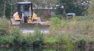 Jugendlicher Bauarbeiter nach Arbeitsunfall auf Werre-Baustelle in Bad Oeynhausen außer Lebensgefahr