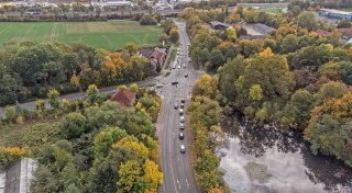 Warum es mit den Bauarbeiten am Becker Kreuz in Löhne nicht vorangeht