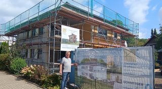 In die Brand-Ruine am Wiehenweg in Lübbecke kommt neues Leben