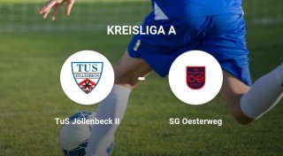 SG Oesterweg bietet TuS Jöllenbeck II Paroli