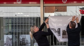 Warum in der Herforder Innenstadt gerade so viele Schaufenster beklebt sind