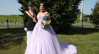 Schützenfest in Boke: Königin verzaubert in Flieder und Glitzer