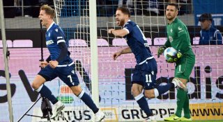 Wieder Tor-Spektakel: Karlsruhe nur 3:3 gegen Darmstadt