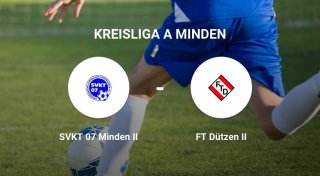 FT Dützen II unterliegt gegen SVKT 07 Minden II