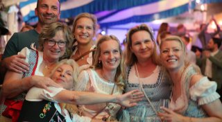 Österreichische Band beim Bad Oeynhausener Oktoberfest