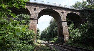 Südbahnsperrung und zwei Brückenabrisse im Herbst in Bad Oeynhausen und Löhne