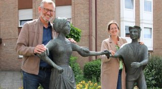 Tamara und Dirk Raddy aus Hüllhorst haben eine Leidenschaft für den Paartanz