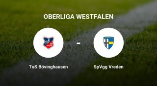 Kantersieg für SpVgg Vreden gegen TuS Bövinghausen