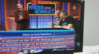 Smart-City aus dem Kreis Paderborn landet in ARD-Show „Wer weiß denn sowas?“
