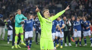 Ein sagenhafter Abend: Dieses Arminia-Quartett schreibt das Pokal-Märchen fort
