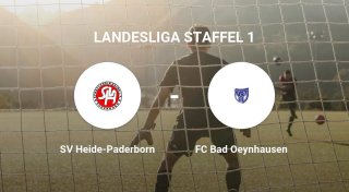 FC Bad Oeynhausen im Spiel gegen SV Heide-Paderborn um Längen besser