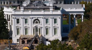 Ostflügel vom Weißen Haus für Trumps Ballsaal abgerissen