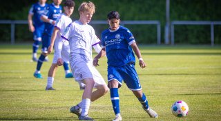 Arminia Bielefelds U17 ist dem Sieg in Leverkusen nahe