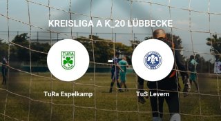 Das Team des TuRa Espelkamp gegen den TuS Levern trennen sich unentschieden