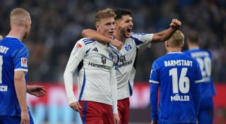 HSV verpasst Rückkehr auf Rang zwei nach 2:2 gegen Darmstadt