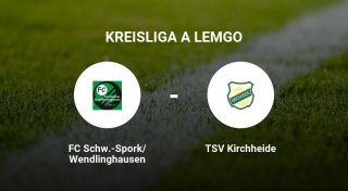 Das Match zwischen dem FC Schw.-Spork/Wendlinghausen und dem TSV Kirchheide endet unentschieden