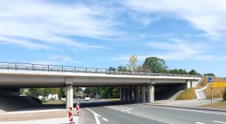 B64-Brücke fertig: Bauarbeiten an Borchener Straße in Paderborn beendet