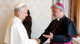 Libori-Tusch für Leo XIV: Paderborner Erzbischof macht dem Papst ein besonderes Geschenk